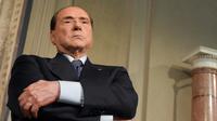 Silvio Berlusconi à Rome, le 7 mai 2018 [Tiziana FABI / AFP/Archives]