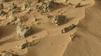Paysage de la planète Mars photographié par le robot Curiosity de la Nasa, le 30 octobre 2012 [HO / NASA/JPL-Caltech/MSSS/AFP/Archives]