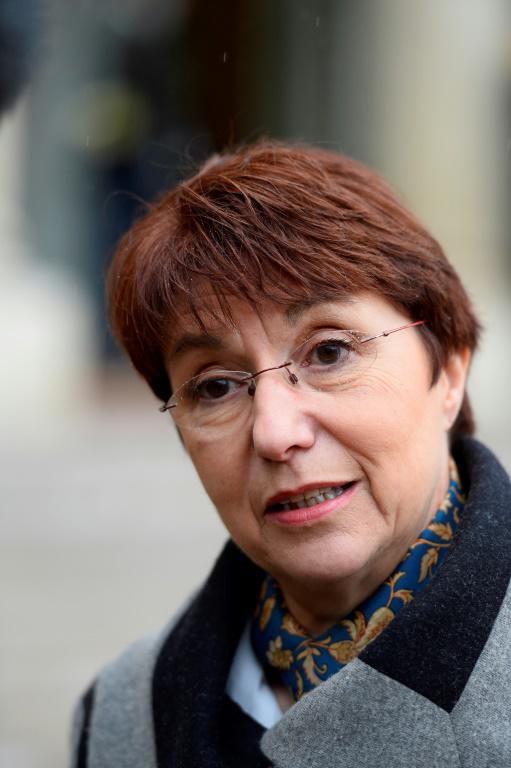 Catherine Arenou, maire Les Républicains de Chanteloup-les-Vignes (Yvelines), à Paris, le 29 janvier 2015 [ALAIN JOCARD / AFP/Archives]