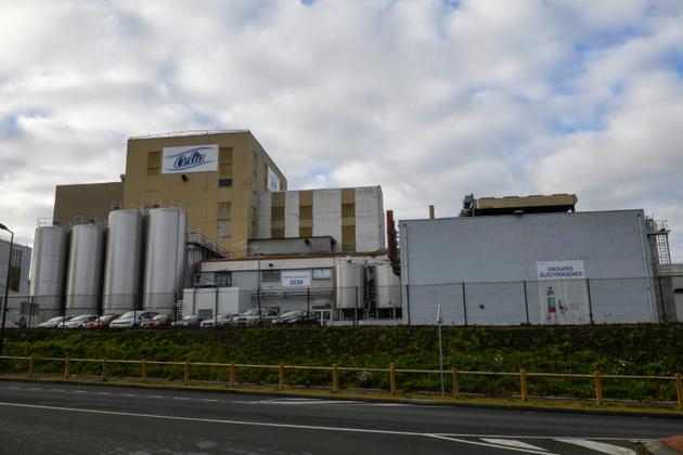 L'usine Lactalis à Craon en décembre 2017 [DAMIEN MEYER / AFP/Archives]