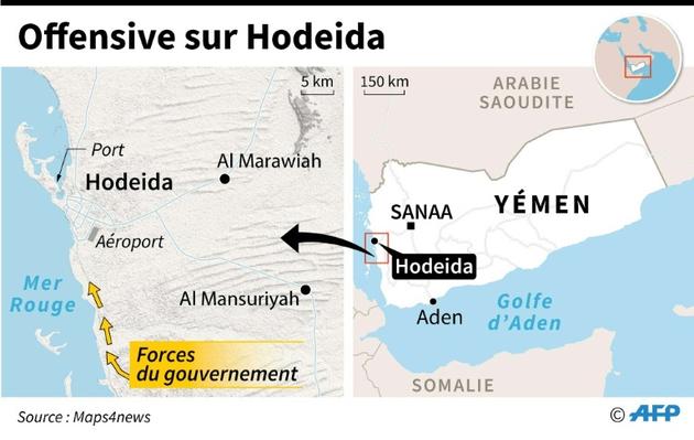 Offensive sur Hodeida [ / AFP]
