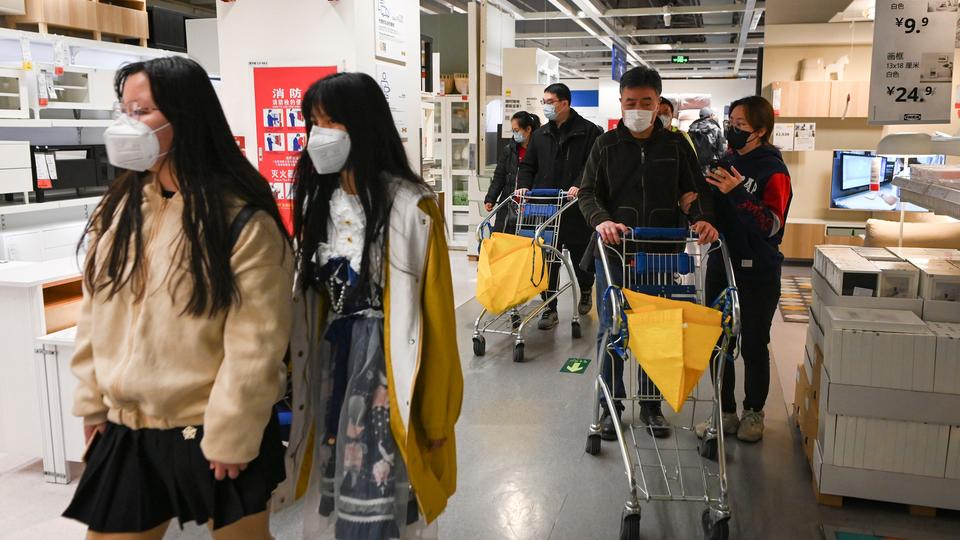 Covid-19 : scène de panique en Chine après la détection d'un cas contact dans un magasin Ikea