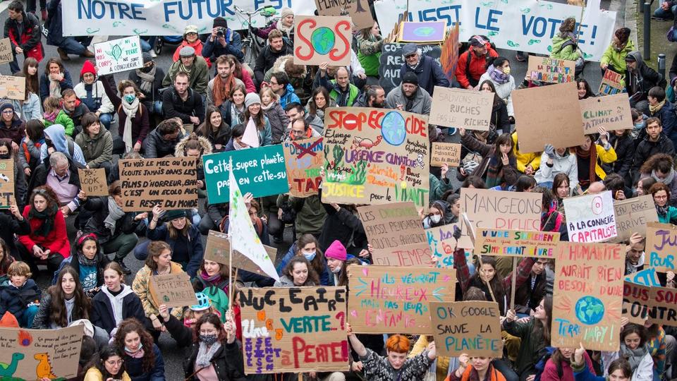 Marche pour le climat : plus de 40.000 manifestants en France, dont 11.000 à Paris