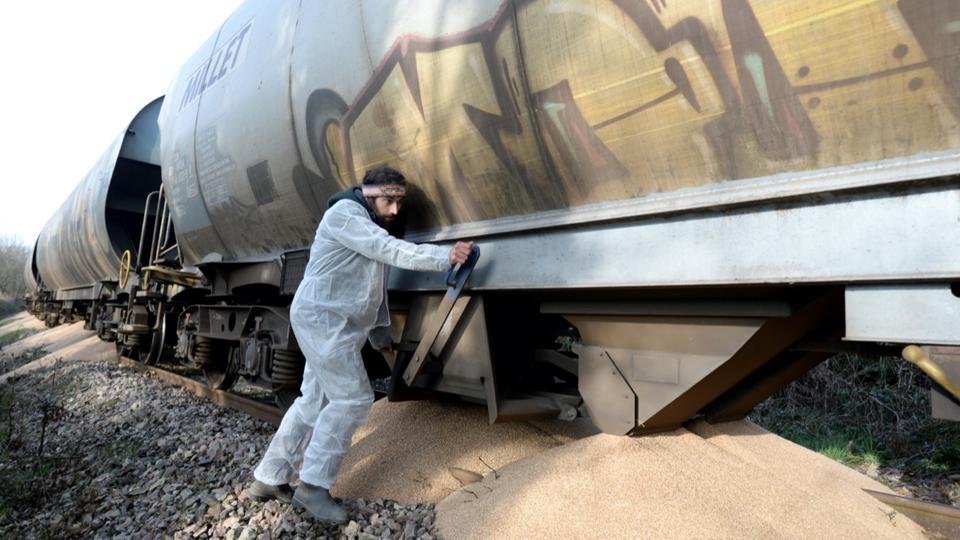 Blé déversé après le blocage d'un train : enquête ouverte par le parquet de Lorient