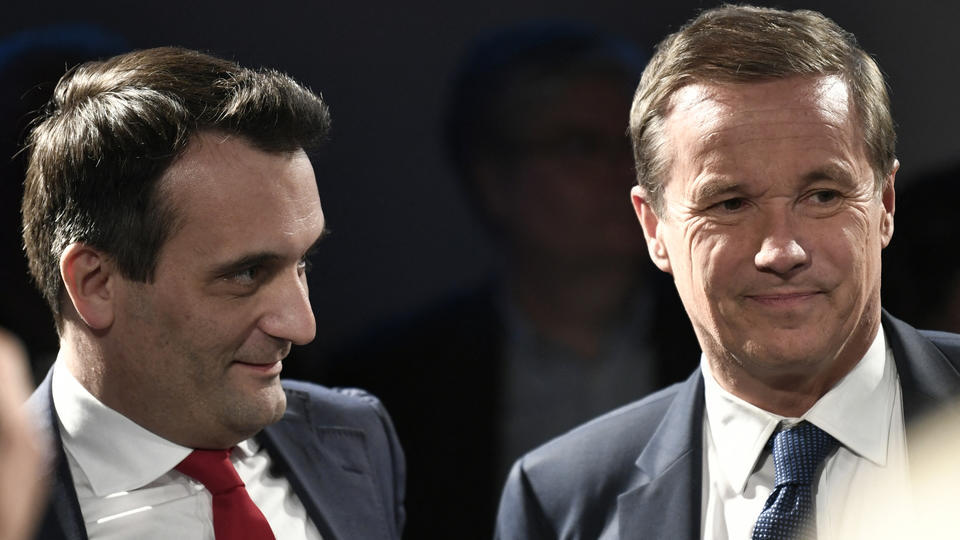 Législatives : Nicolas Dupont-Aignan et Florian Philippot candidats