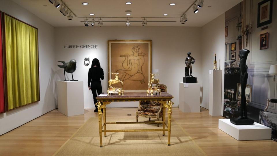 Art : la collection personnelle d'Hubert de Givenchy mise aux enchères