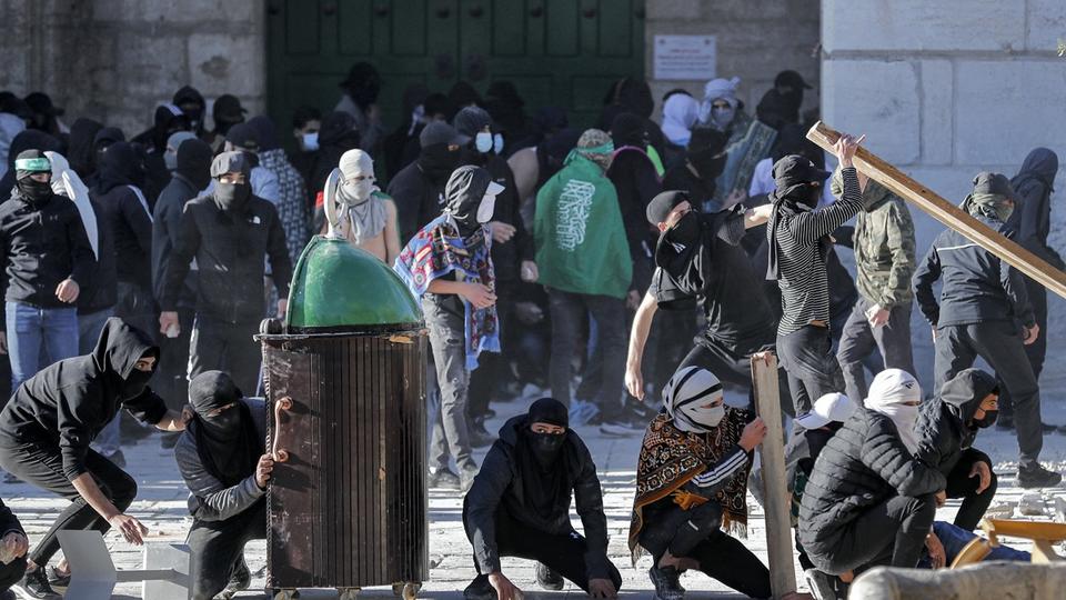 Plus de 150 Palestiniens blessés dans un affrontement à Jérusalem