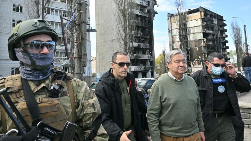 DIRECT - Guerre en Ukraine : Antonio Guterres appelle Moscou à coopérer avec la CPI sur de possibles crimes de guerre commis en Ukraine
