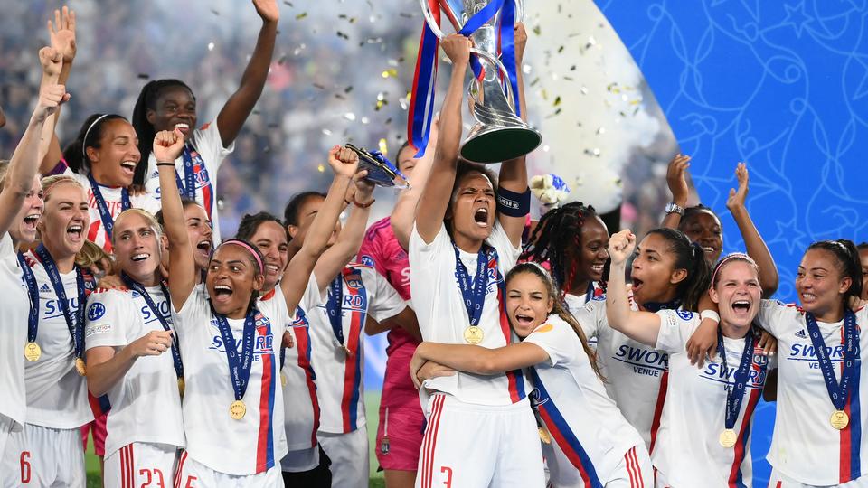 Football : Lyon remporte sa 8e Ligue des champions féminine face au FC Barcelone