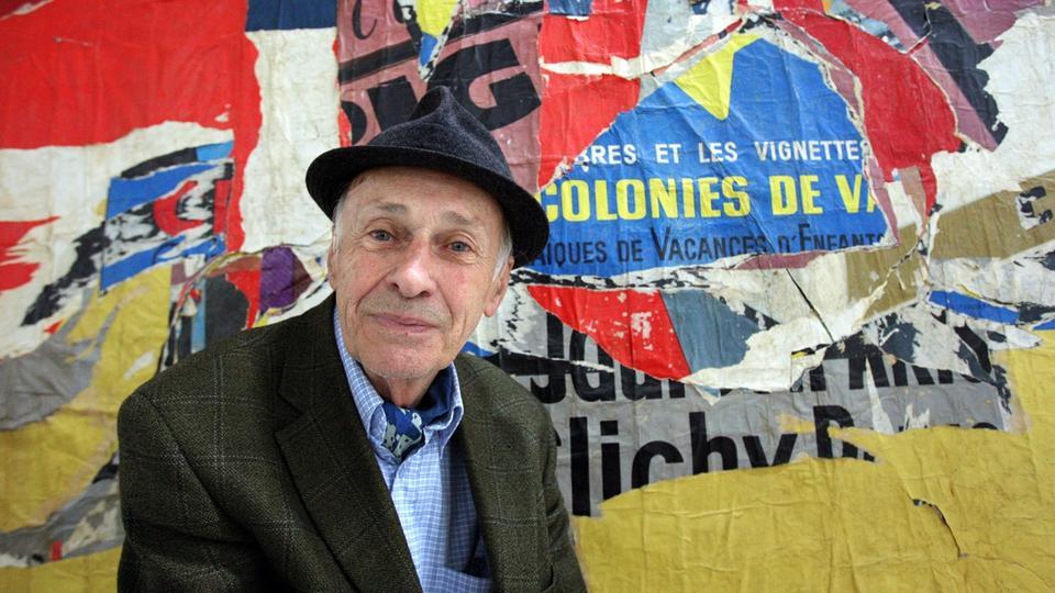 Jacques Villeglé, pionnier de l'art urbain, est décédé