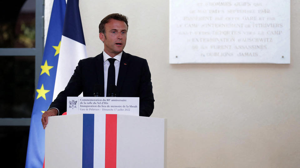 80 ans de la rafle du Vel D'Hiv : Emmanuel Macron rend hommage aux victimes depuis la gare de Pithiviers