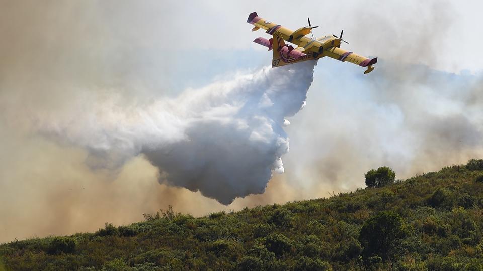 Incendie dans l'Hérault : le feu «ne progresse plus», de 800 à 900 hectares brûlés
