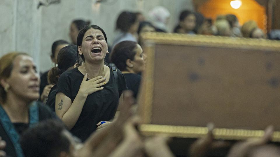 Incendie d'une église en Égypte : les témoins en colère