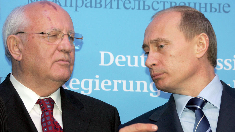 Décès de Mikhaïl Gorbatchev : Vladimir Poutine n'assistera pas aux funérailles du dernier dirigeant de l'URSS