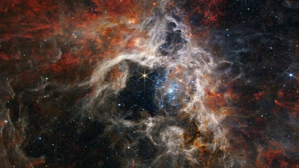 James Webb : le télescope révèle de superbes images de la nébuleuse de la Tarentule