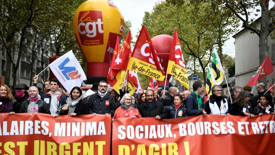 Plusieurs syndicats appellent à une journée de grève interprofessionnelle mardi