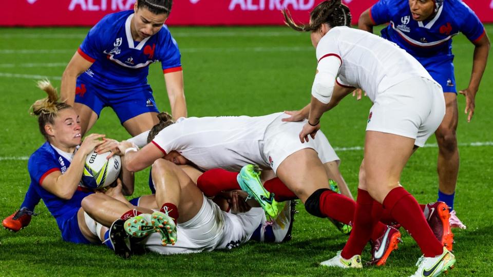 Coupe du Monde féminine de rugby : la France s'incline face à l'Angleterre (7-13)