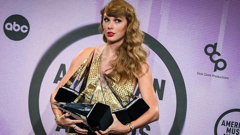 Taylor Swift a décroché six récompenses aux American Music Awards