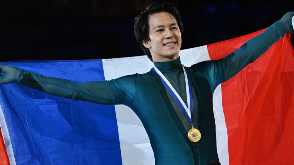 Patinage artistique : le Français Adam Siao Him Fa sacré champion d'Europe à 21 ans