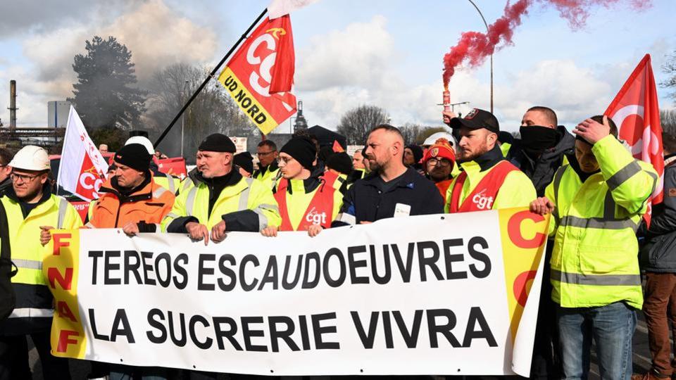 Tereos : les salariés mobilisés ce dimanche contre la fermeture du site d'Escaudoeuvres