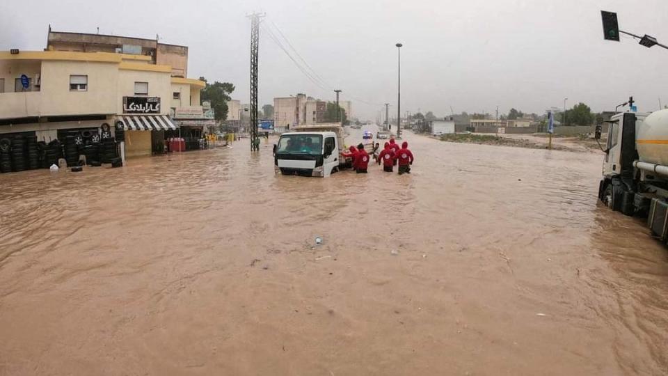 Inondations en Libye : un nombre «énorme» de morts et 10.000 disparus