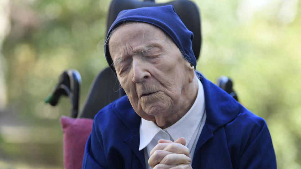 La Française soeur André, doyenne de l'humanité, est morte à l'âge de 118 ans