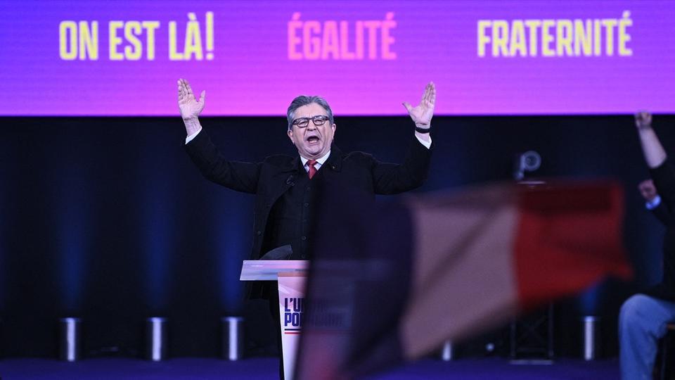 Election présidentielle : Jean-Luc Mélenchon prône «la rupture» et une société de l'«harmonie»