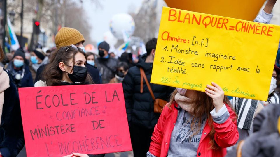 Sondage : 61% des Français approuvent la nouvelle mobilisation des enseignants
