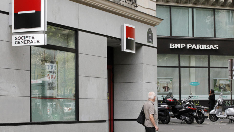 Banques : BNP Paribas et Société Générale plongent de plus de 10% en Bourse