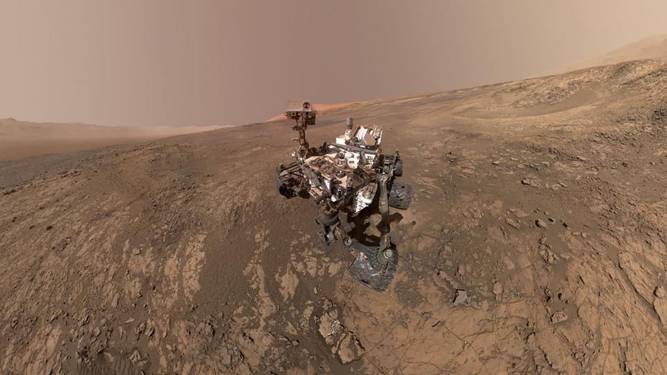 Mars : l'incroyable fleur de roche découverte par le Rover Curiosity