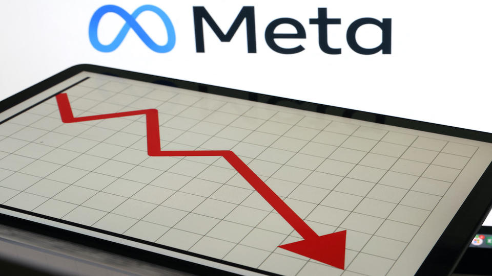 Le chiffre d'affaires trimestriel de Meta (Facebook) décline pour la première fois