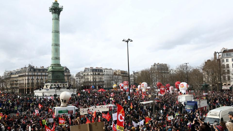 Réforme des retraites : regain de mobilisation et de tension partout en France ce jeudi, une nouvelle journée d'action mardi prochain