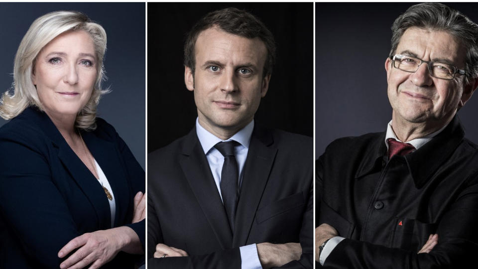 Présidentielle 2022 : Emmanuel Macron et Marine Le Pen en tête, Jean-Luc Mélenchon s'installe en troisième position