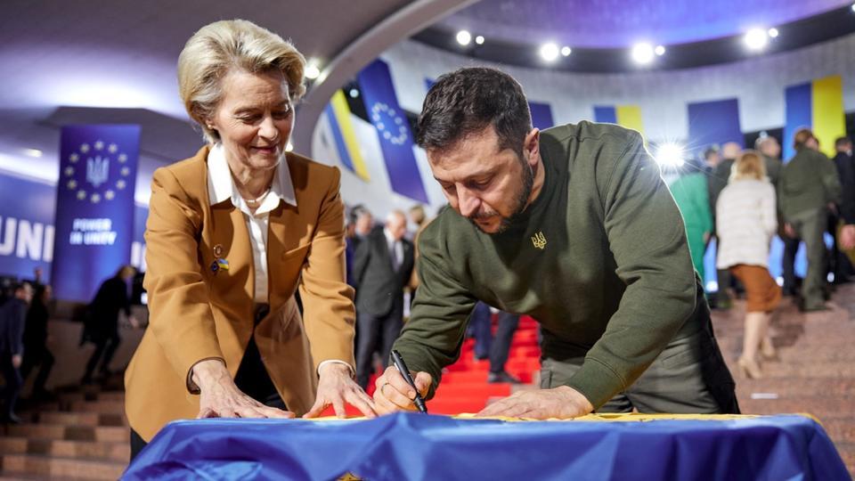 Sommet de Kiev : l'adhésion de l'Ukraine à l'UE au centre des discussions