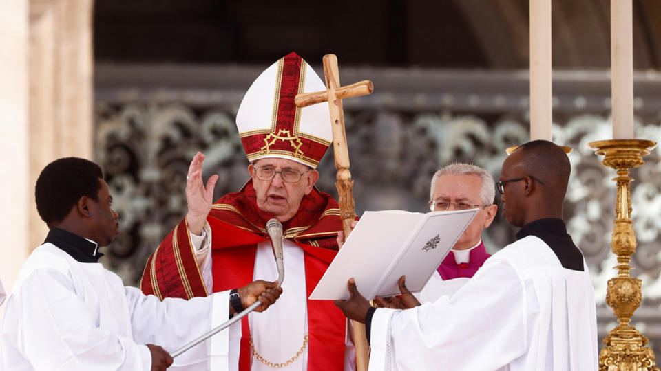 Pape François : il remercie ses fidèles pendant la messe des Rameaux
