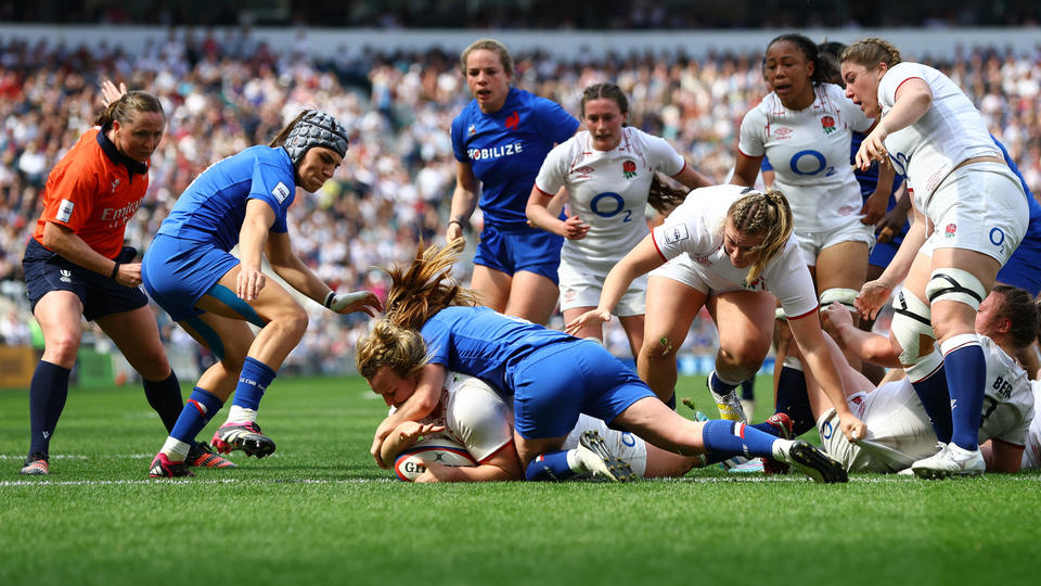 Rugby : l'Angleterre domine la France (38-33) et remporte le tournoi des 6 Nations féminin