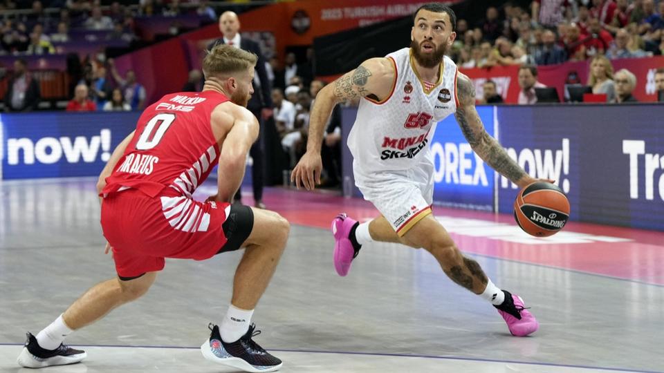 Basket : l'AS Monaco s'incline contre l'Olympiakos en demi-finale de l'Euroligue (62-76)