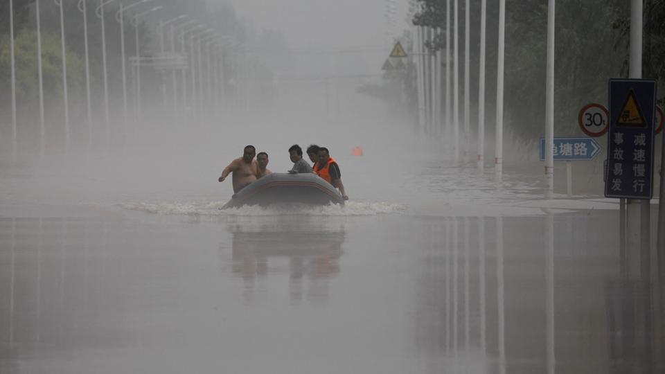 Chine : au moins 30 décès causés par les pluies diluviennes historiques