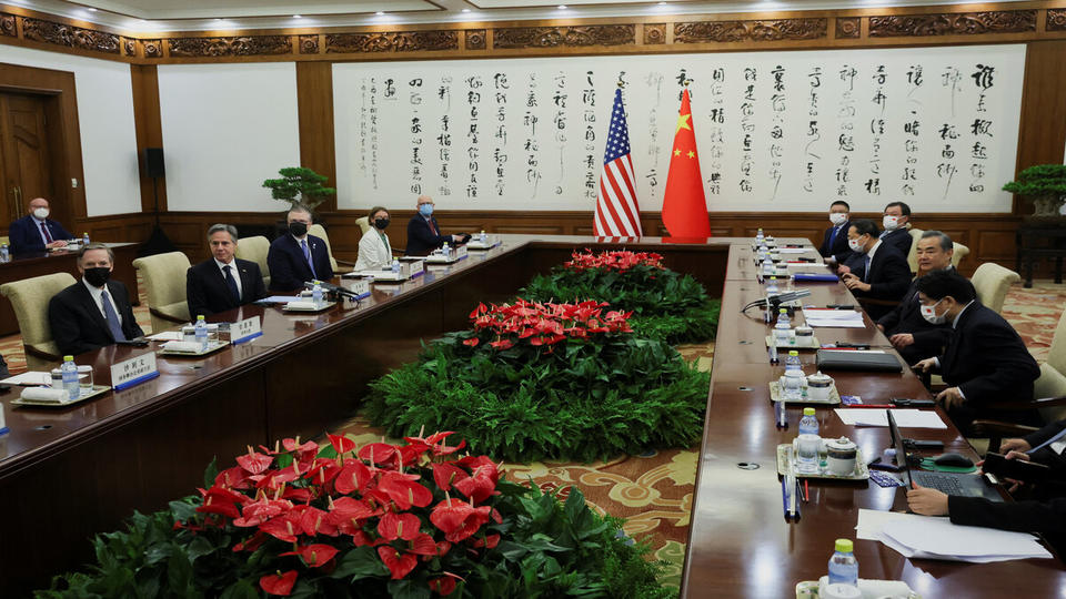 Visite d'Antony Blinken en Chine : Pékin exhorte Washington à choisir entre «coopération et conflit»