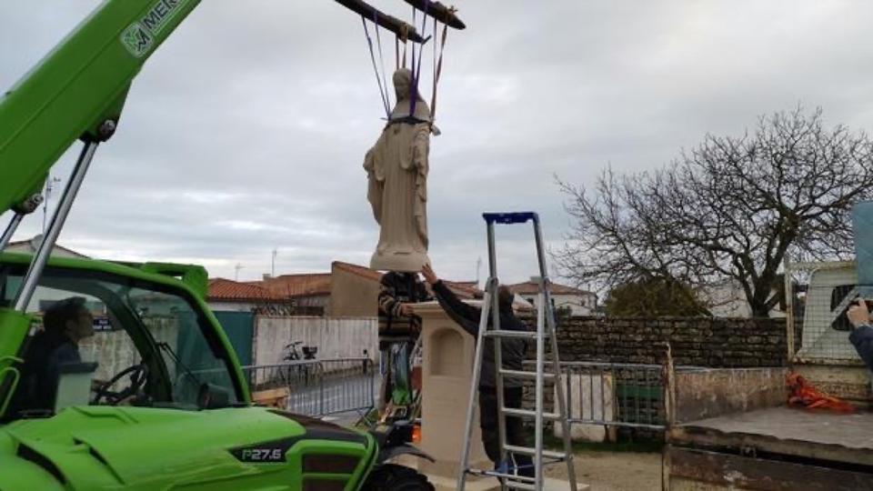 Île-de-Ré : une statue de la Vierge menacée d'être déboulonnée