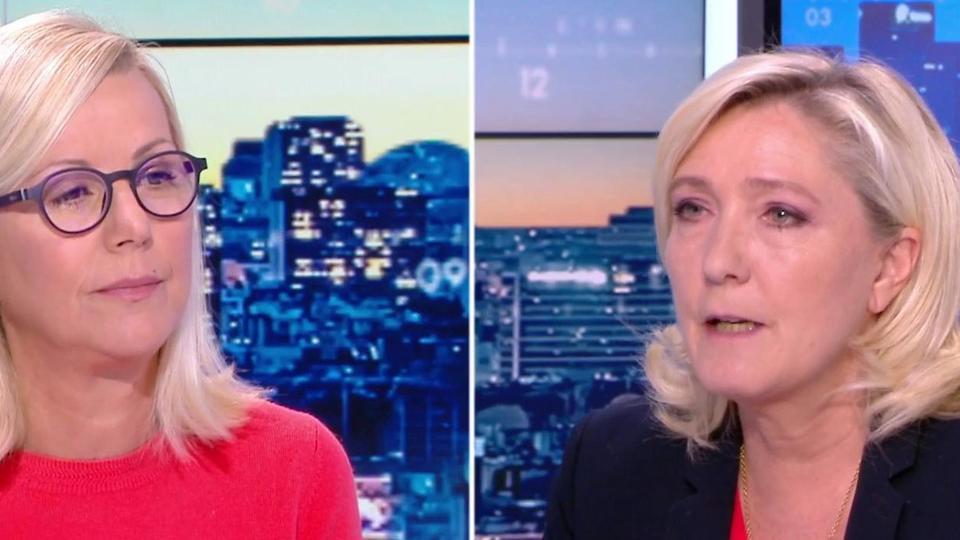 Marine Le Pen sur les incidents au Stade de France : «la majorité de ceux qui ont été arrêtés sont des étrangers et des mineurs migrants»