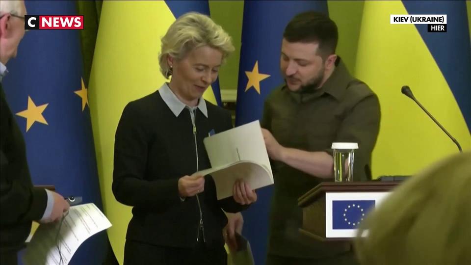 Guerre en Ukraine : l'Union européenne tend plus que jamais la main à Kiev