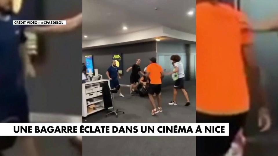Nice : une bagarre éclate dans un cinéma (vidéo)