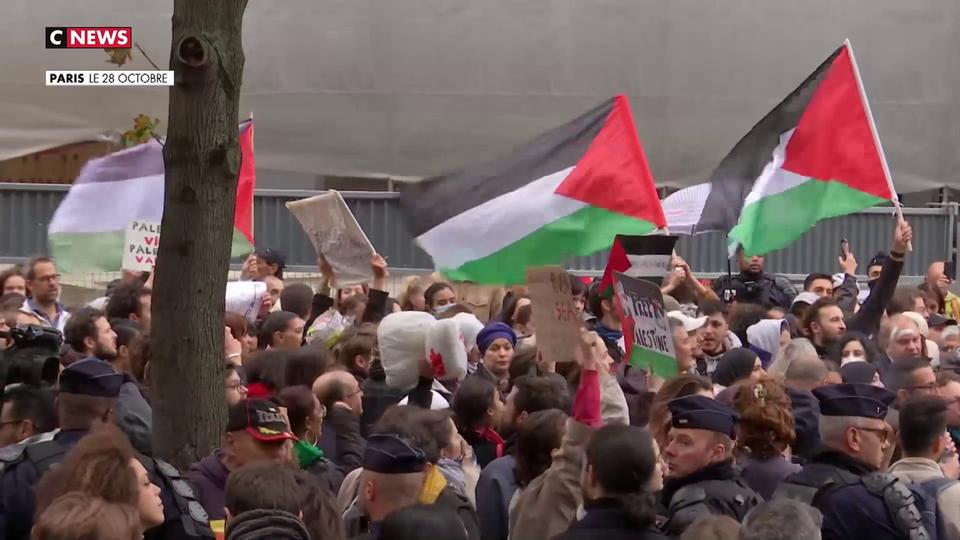 Paris : une manifestation de soutien au peuple palestinien prévue ce jeudi soir