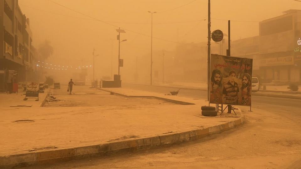 Irak : une violente tempête de sable étouffe Bagdad et une partie du pays (Vidéo)
