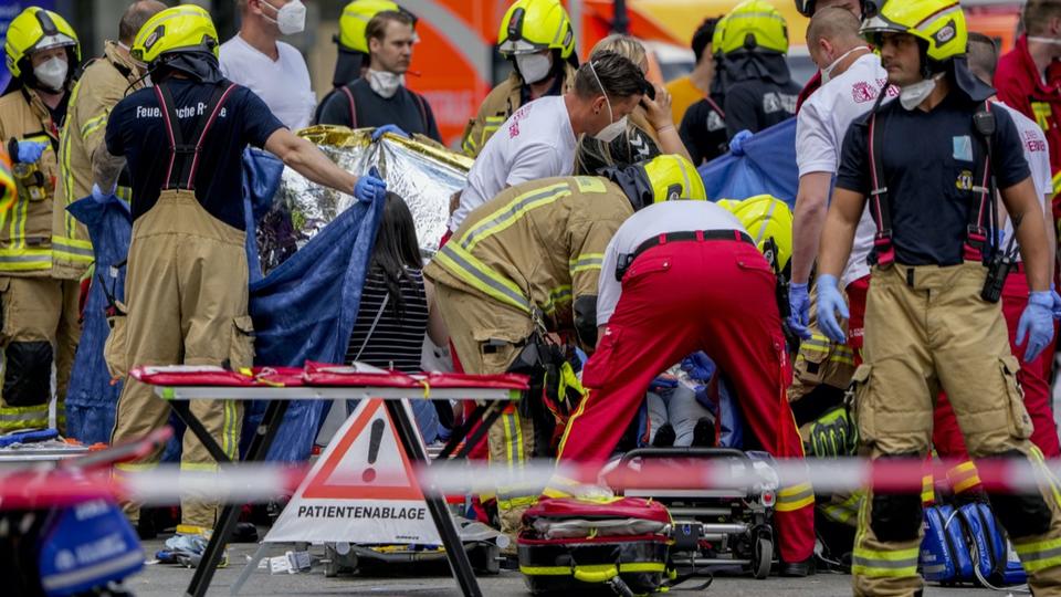 Berlin : une voiture percute des passants, au moins un mort et huit blessés