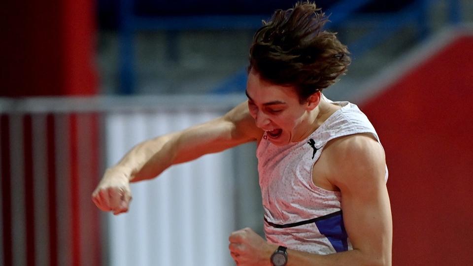 Athlétisme : Armand Duplantis signe un nouveau record du monde de la perche