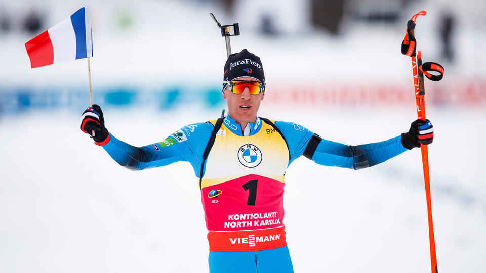 Biathlon : Quentin Fillon Maillet enchaîne et file vers le gros globe de cristal