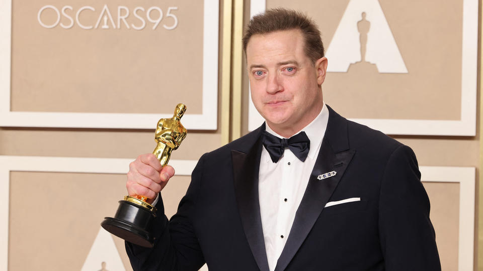 Oscars 2023 : l'émouvante résurrection de Brendan Fraser, sacré meilleur acteur pour «The Whale»