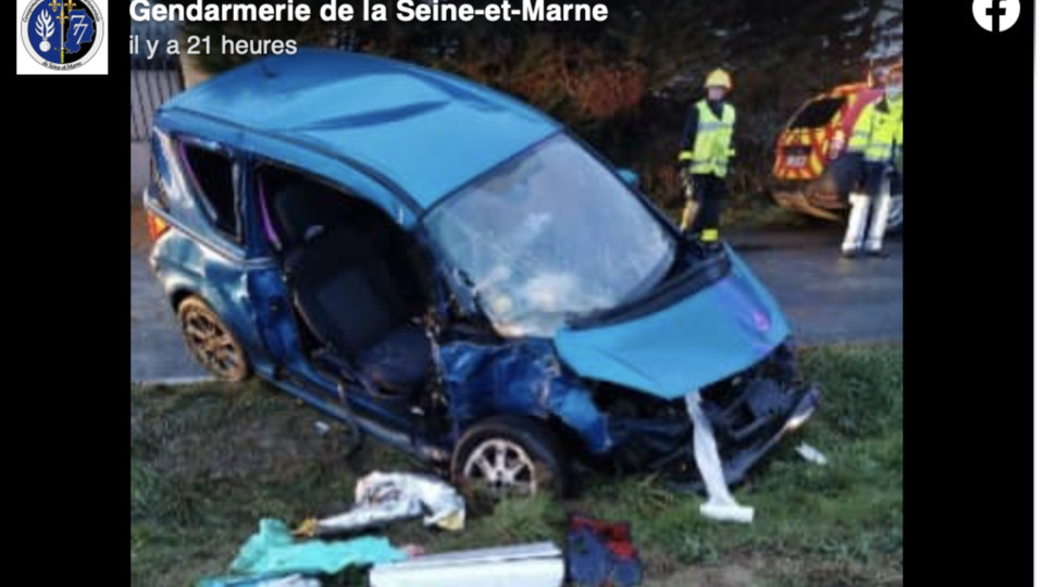Seine-et-Marne : un appel à témoins lancé après un grave accident